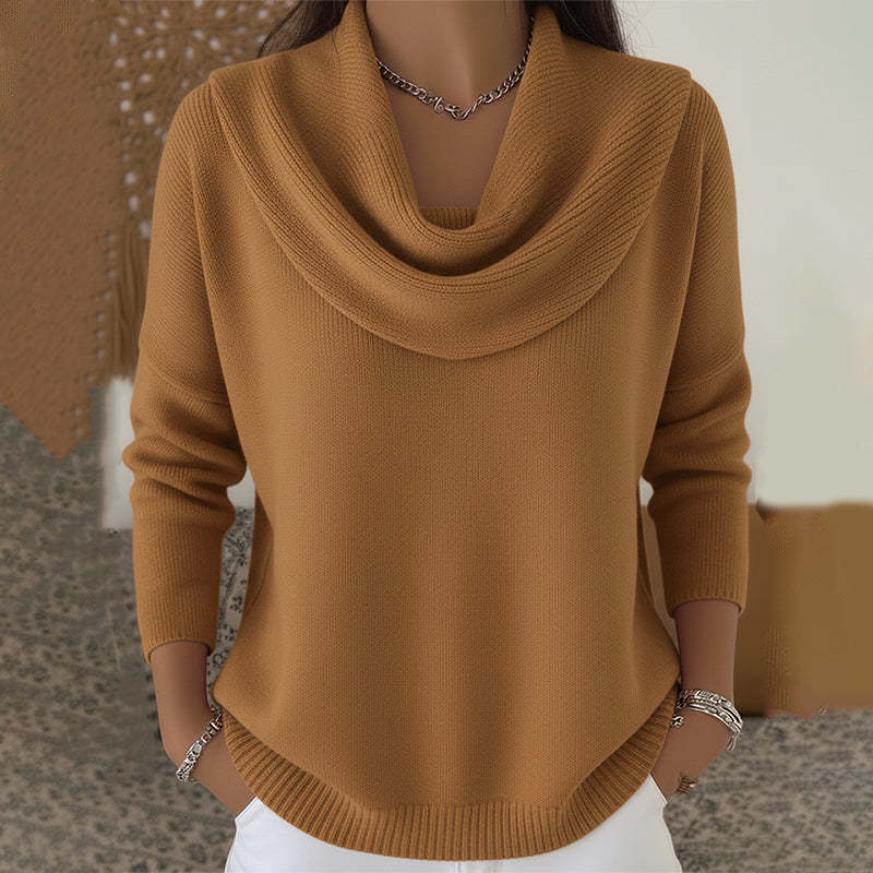 Sage | Cowl Neck Sweater