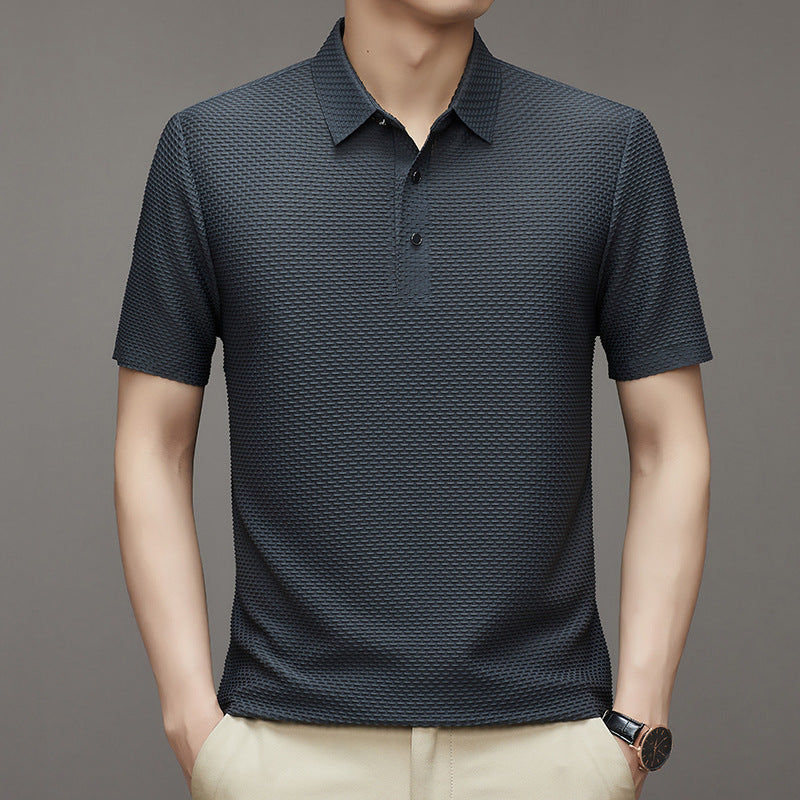 Silva Luxury Silk Polo Shirt