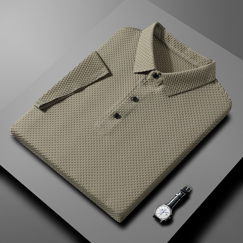 Silva Luxury Silk Polo Shirt