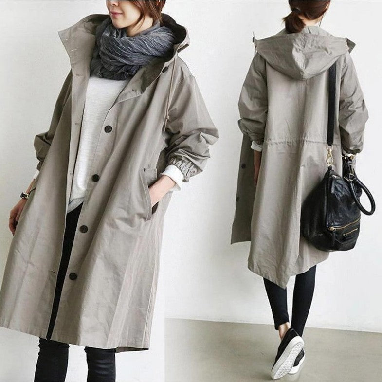 Nina | Casual Mid-Length Trench Coat