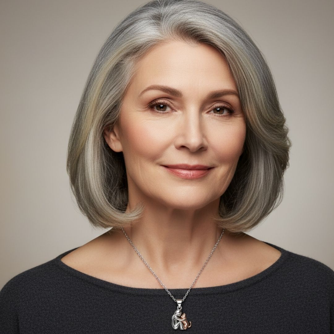 FELINIA – NECKLACE WITH CAT EMBRACE DESIGN