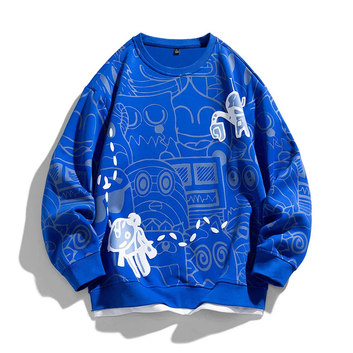 Aken Graphic Pullover Sweatshirt