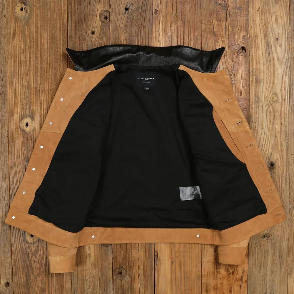 Casper Suede Jacket - Stylish and Versatile Outerwear
