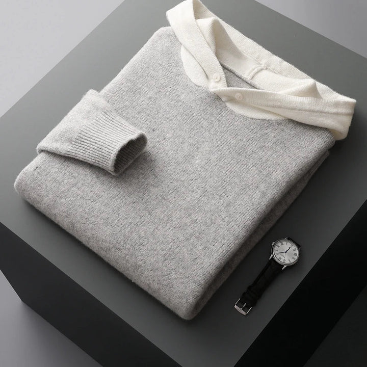 Zenith Pure Cashmere Hoodie