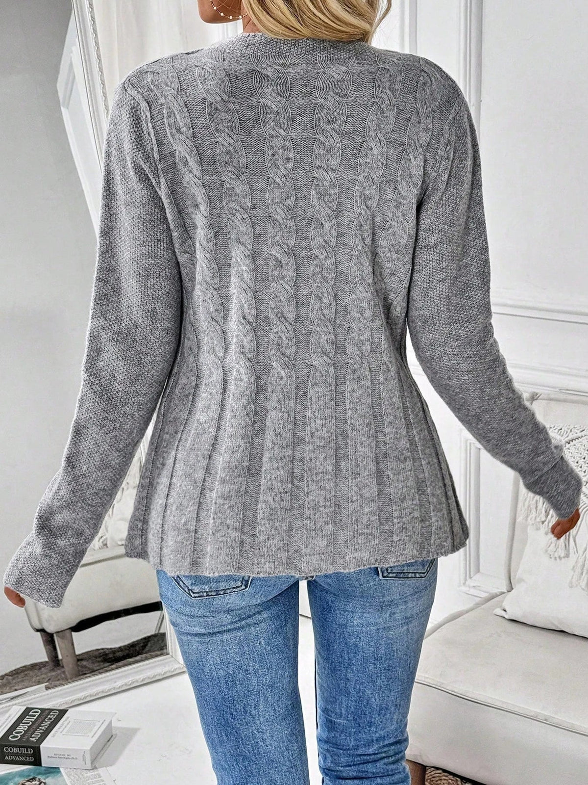 Chloe Ribbed Cardigan