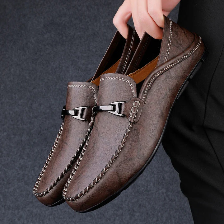Miler Authentic Leather Loafers
