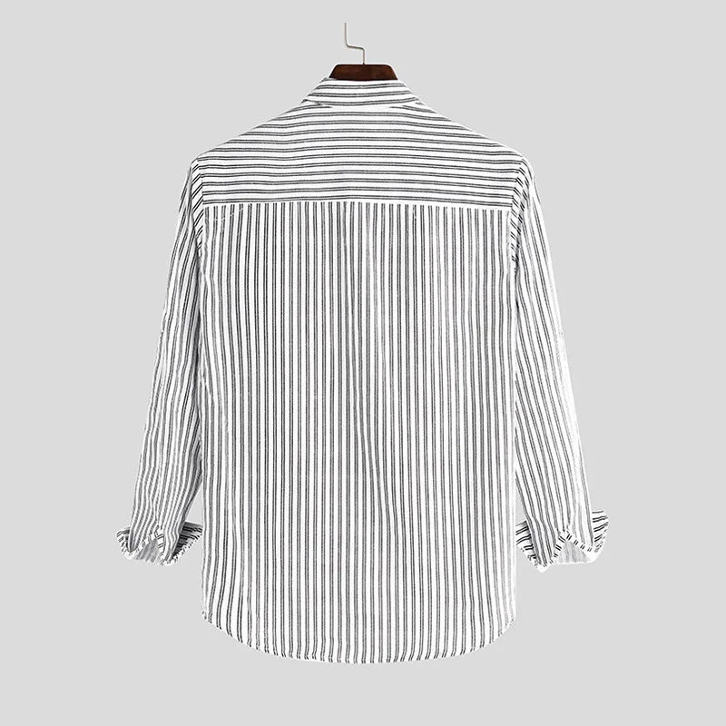 Enzo Cotton and Linen Blend Shirt