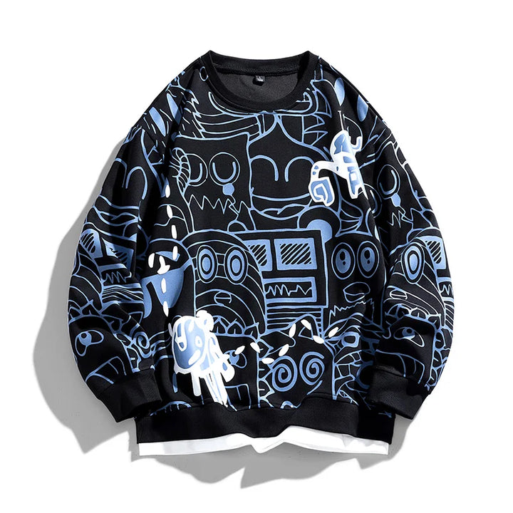 Aken Graphic Pullover Sweatshirt