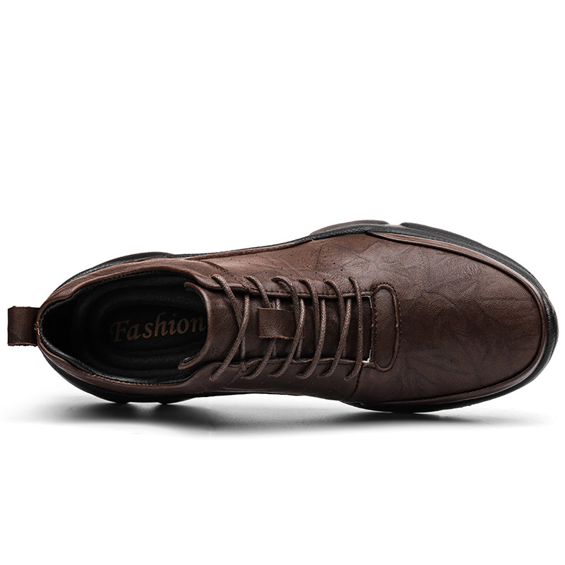 Authentic Leather Sneakers by Brex
