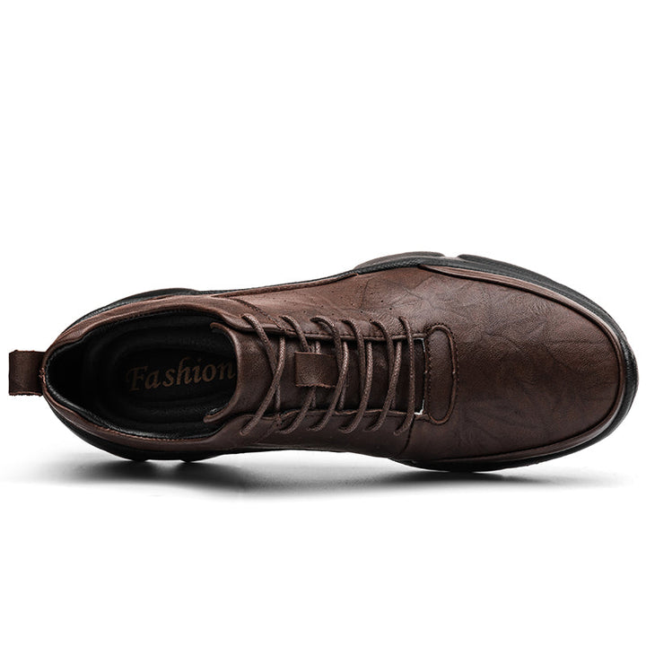 Authentic Leather Sneakers by Brex