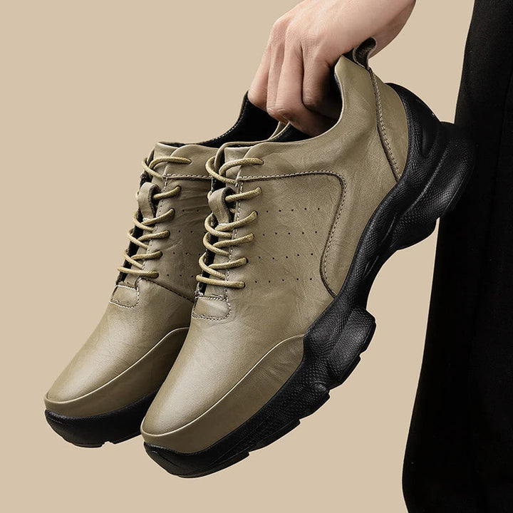 Authentic Leather Sneakers by Brex