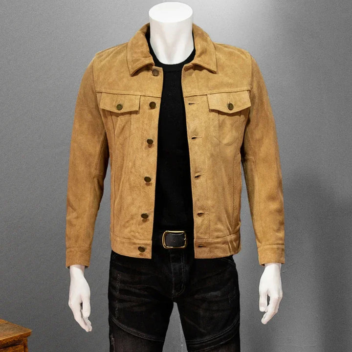 Casper Suede Jacket - Stylish and Versatile Outerwear