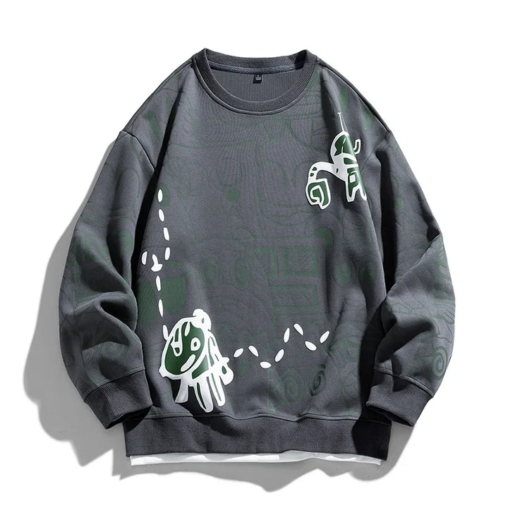 Aken Graphic Pullover Sweatshirt