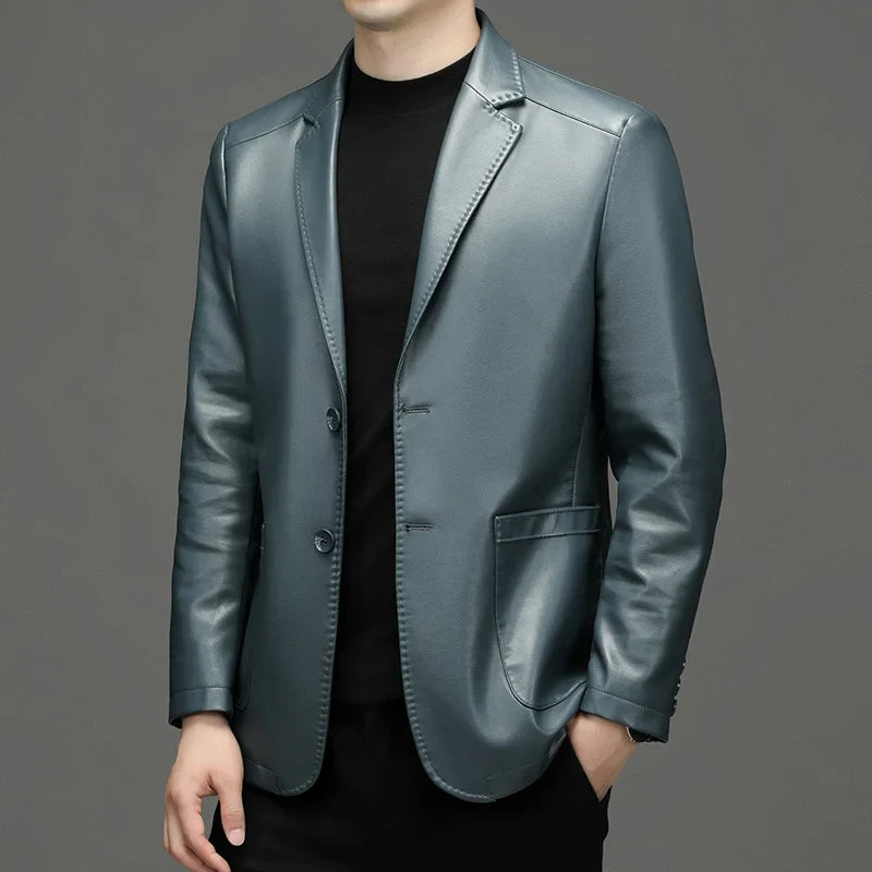 Morce Genuine Leather Jacket
