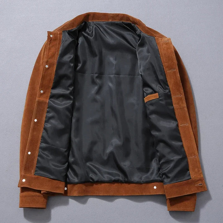 Casper Suede Jacket - Stylish and Versatile Outerwear