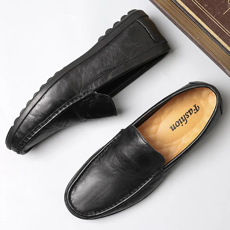 Men's Authentic Leather Loafers