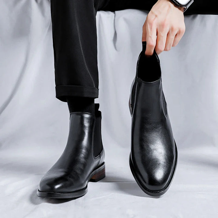 Genuine Leather Stivali Boots
