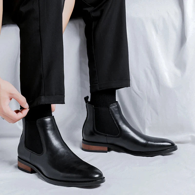 Genuine Leather Stivali Boots