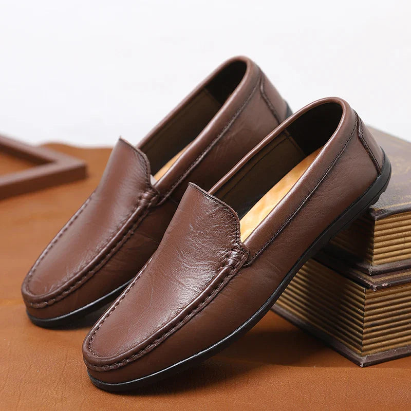 Men's Authentic Leather Loafers
