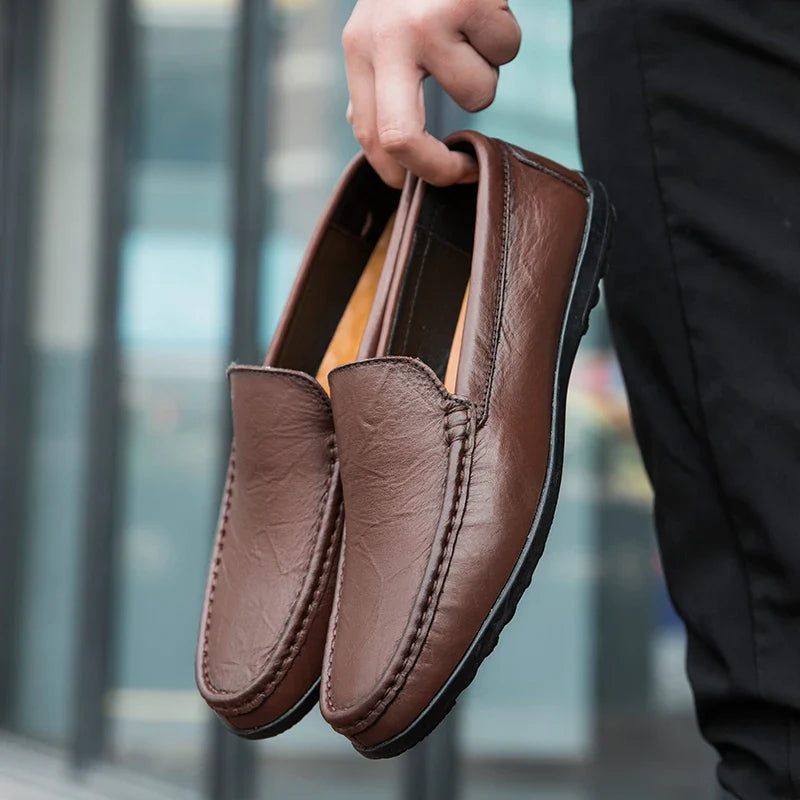 Men's Authentic Leather Loafers