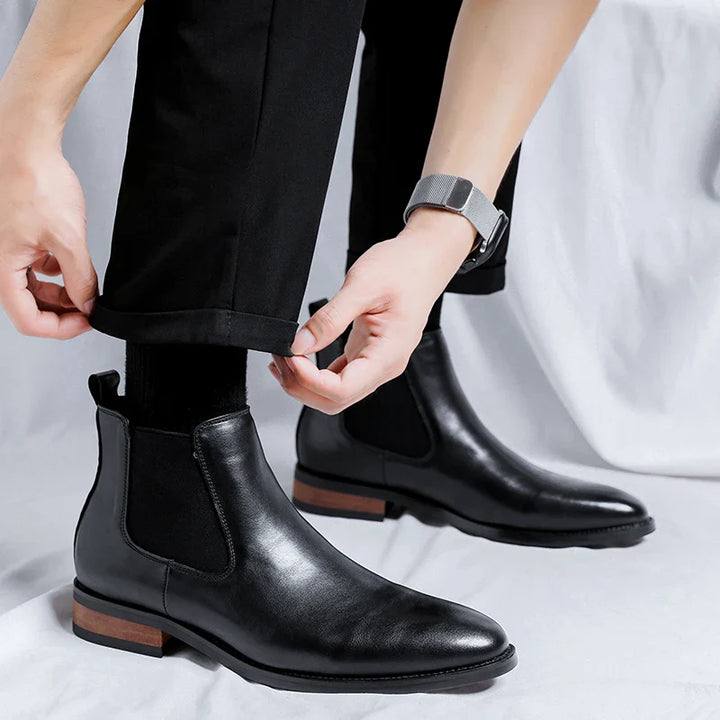 Genuine Leather Stivali Boots