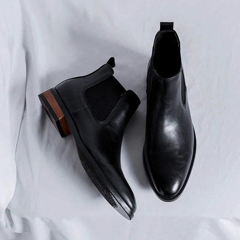 Genuine Leather Stivali Boots