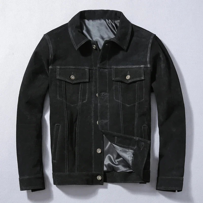 Casper Suede Jacket - Stylish and Versatile Outerwear