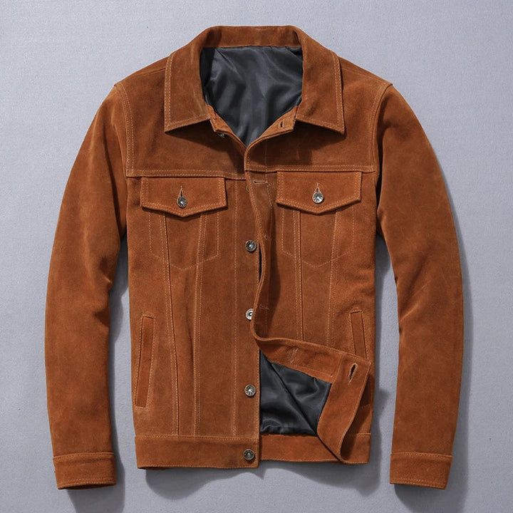 Casper Suede Jacket - Stylish and Versatile Outerwear