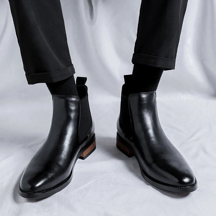 Genuine Leather Stivali Boots