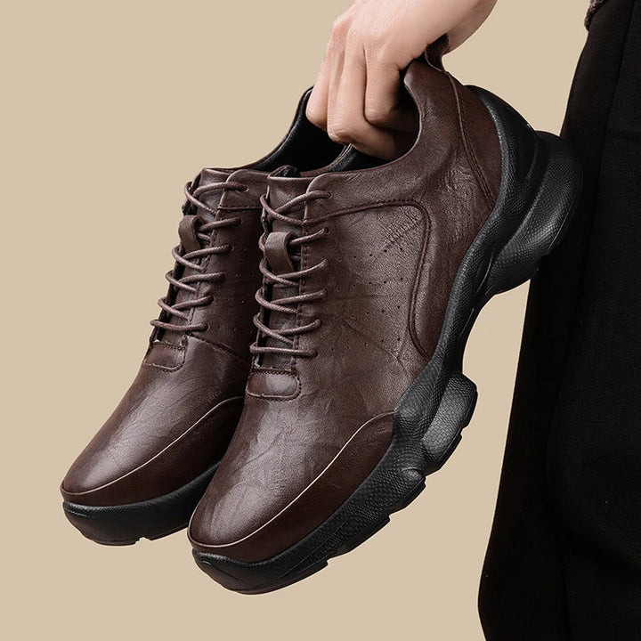 Authentic Leather Sneakers by Brex