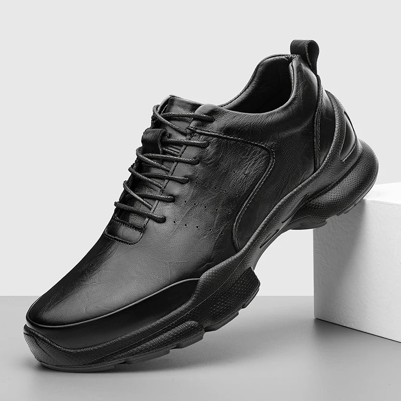 Authentic Leather Sneakers by Brex