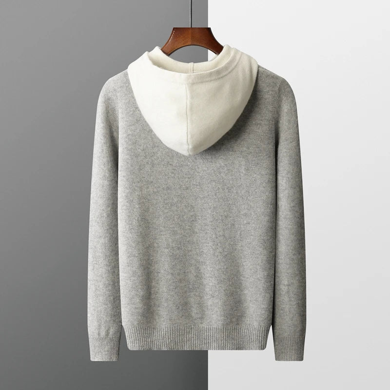 Zenith Pure Cashmere Hoodie