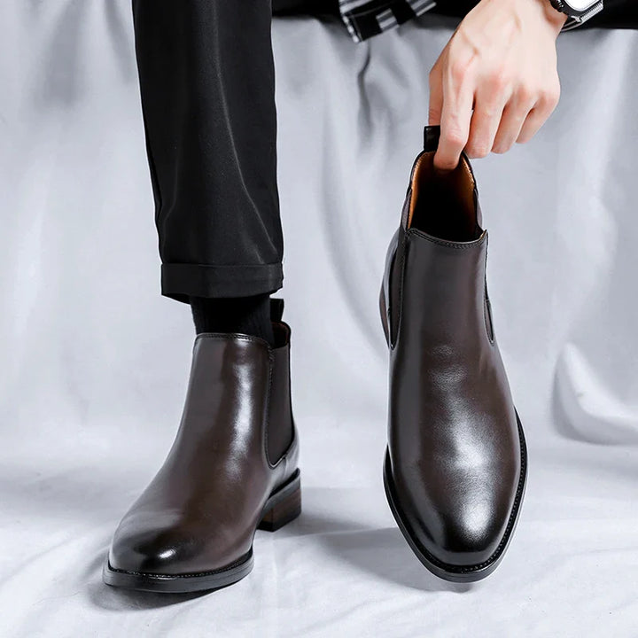 Genuine Leather Stivali Boots