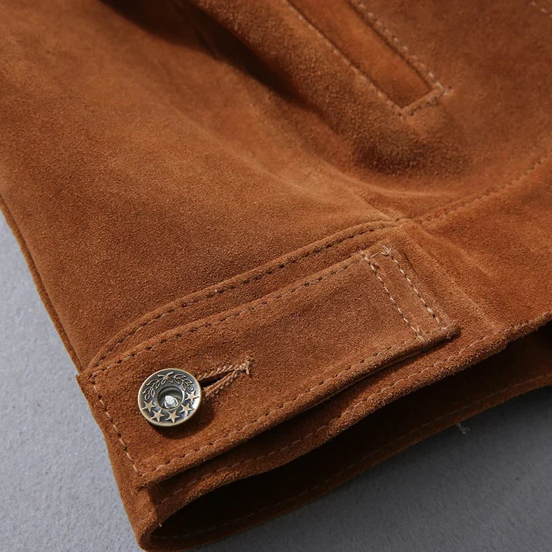 Casper Suede Jacket - Stylish and Versatile Outerwear