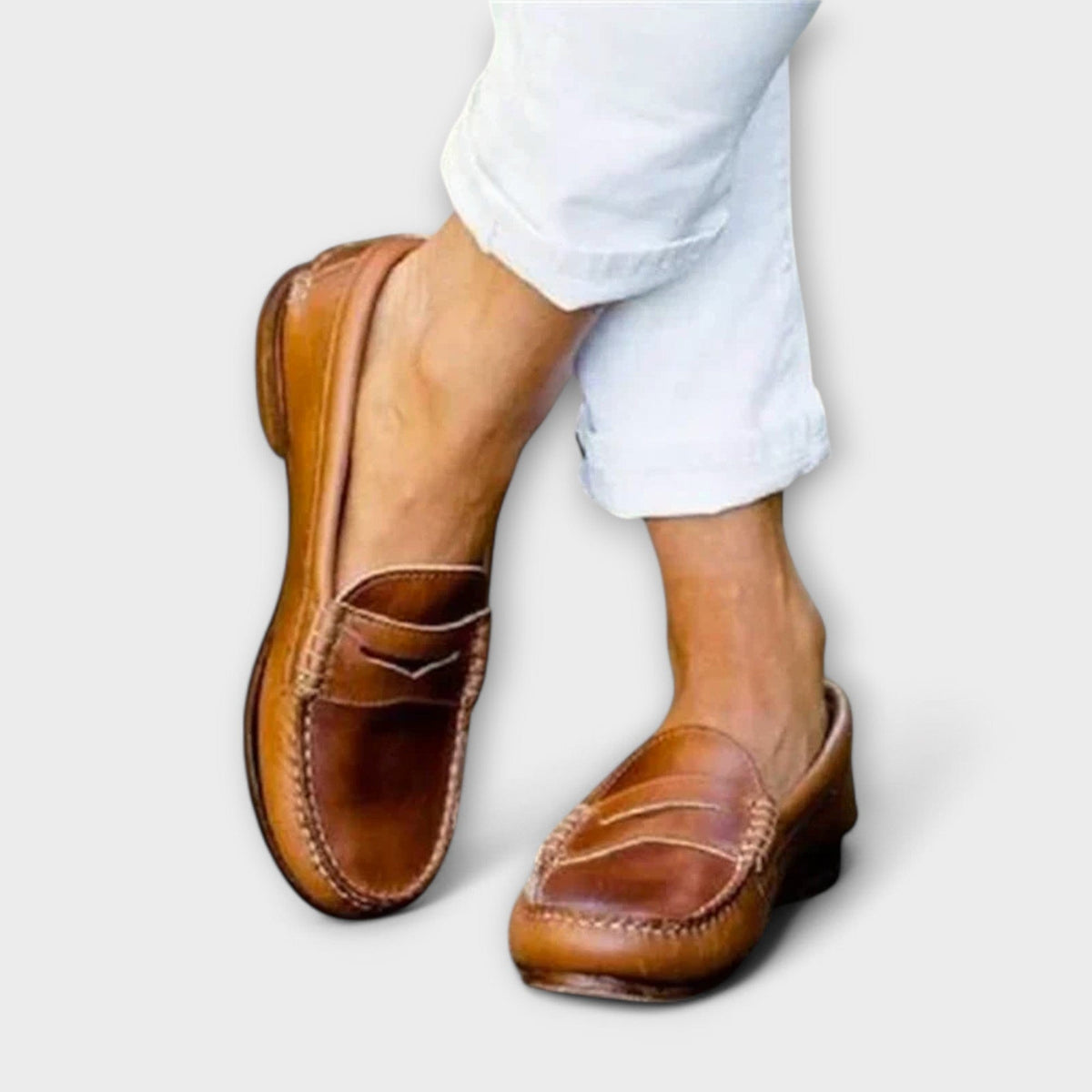Cassandra | Timeless Leather Loafers