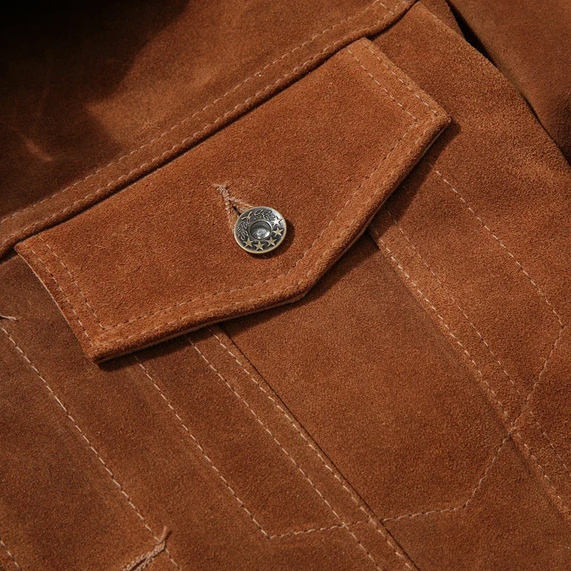 Casper Suede Jacket - Stylish and Versatile Outerwear