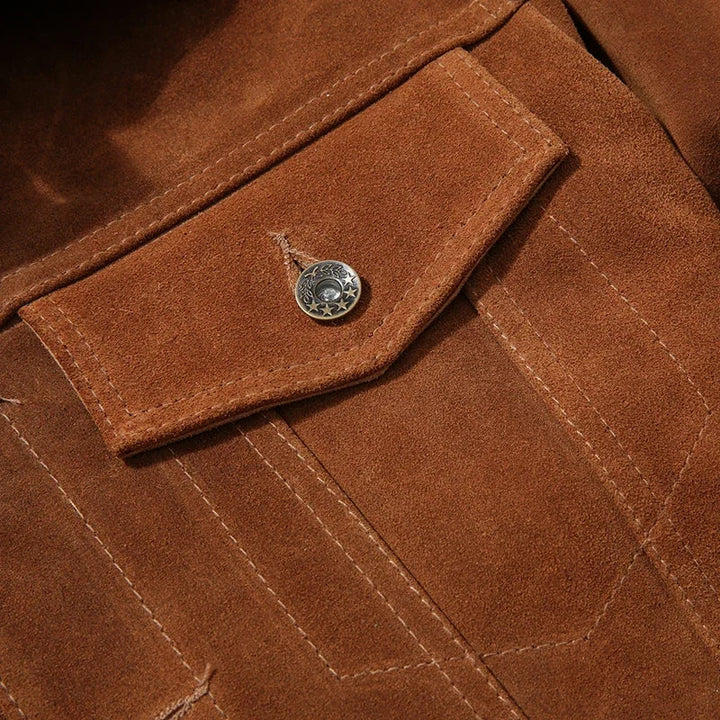 Casper Suede Jacket - Stylish and Versatile Outerwear