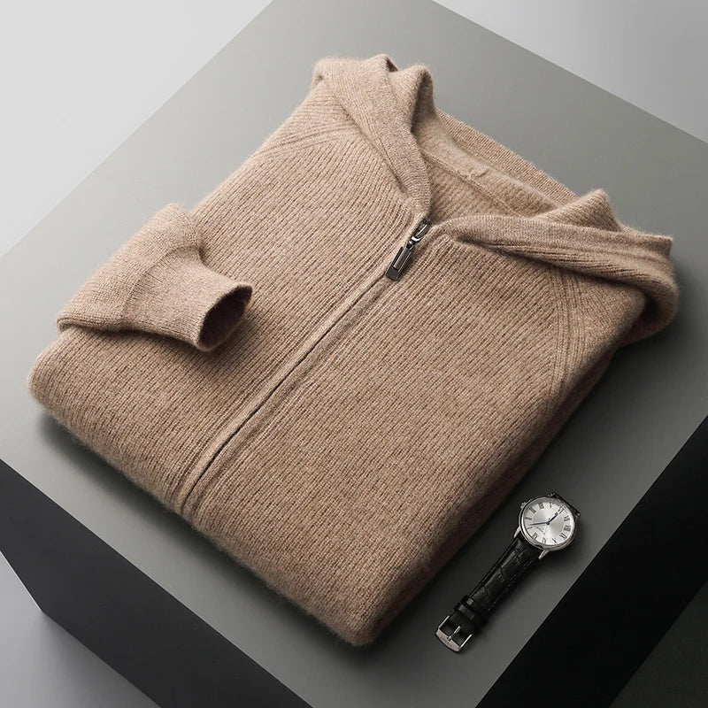 Belwood Cashmere Pullover Hoodie