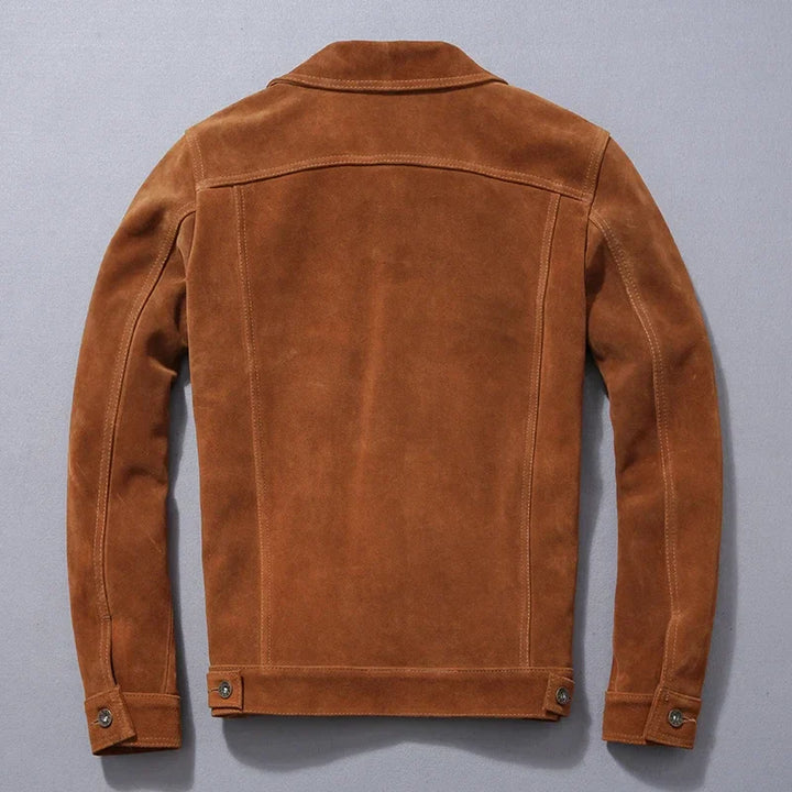 Casper Suede Jacket - Stylish and Versatile Outerwear