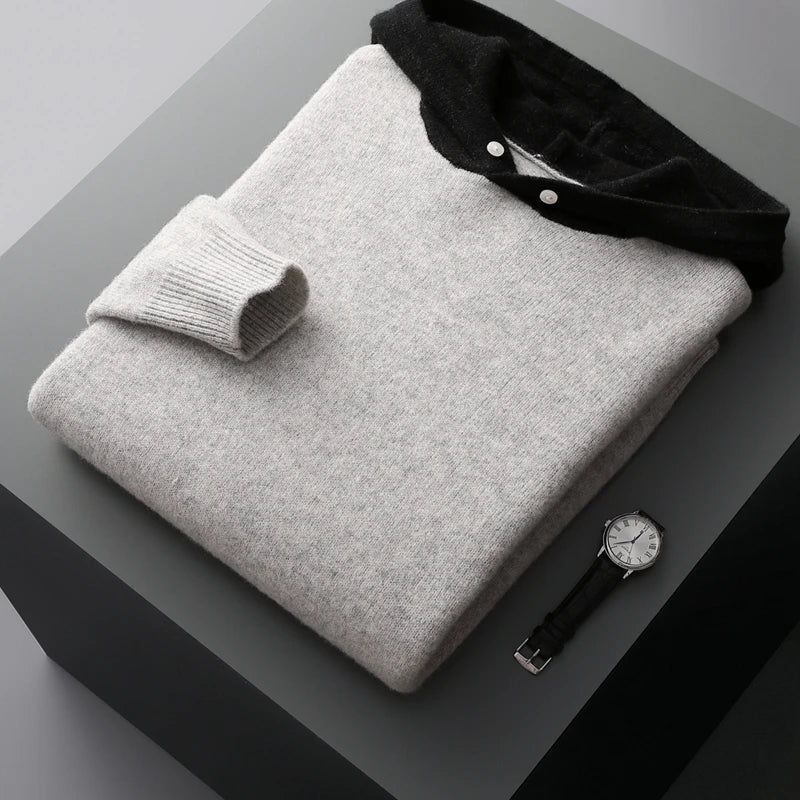 Zenith Pure Cashmere Hoodie