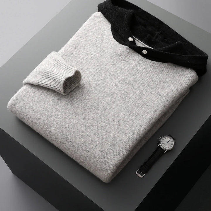 Zenith Pure Cashmere Hoodie