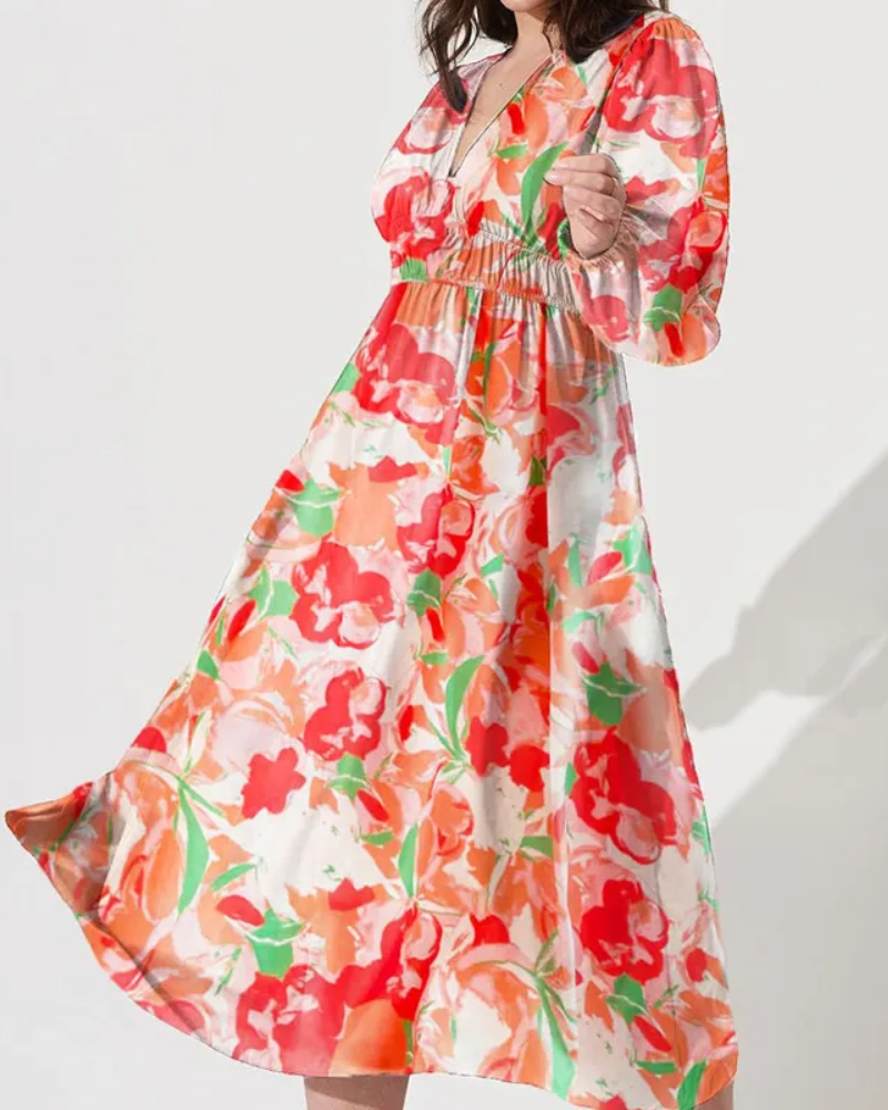 Sophie | Women's Dress with Floral Pattern