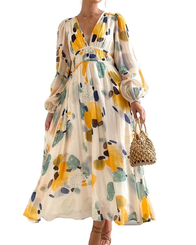 Sophie | Women's Dress with Floral Pattern