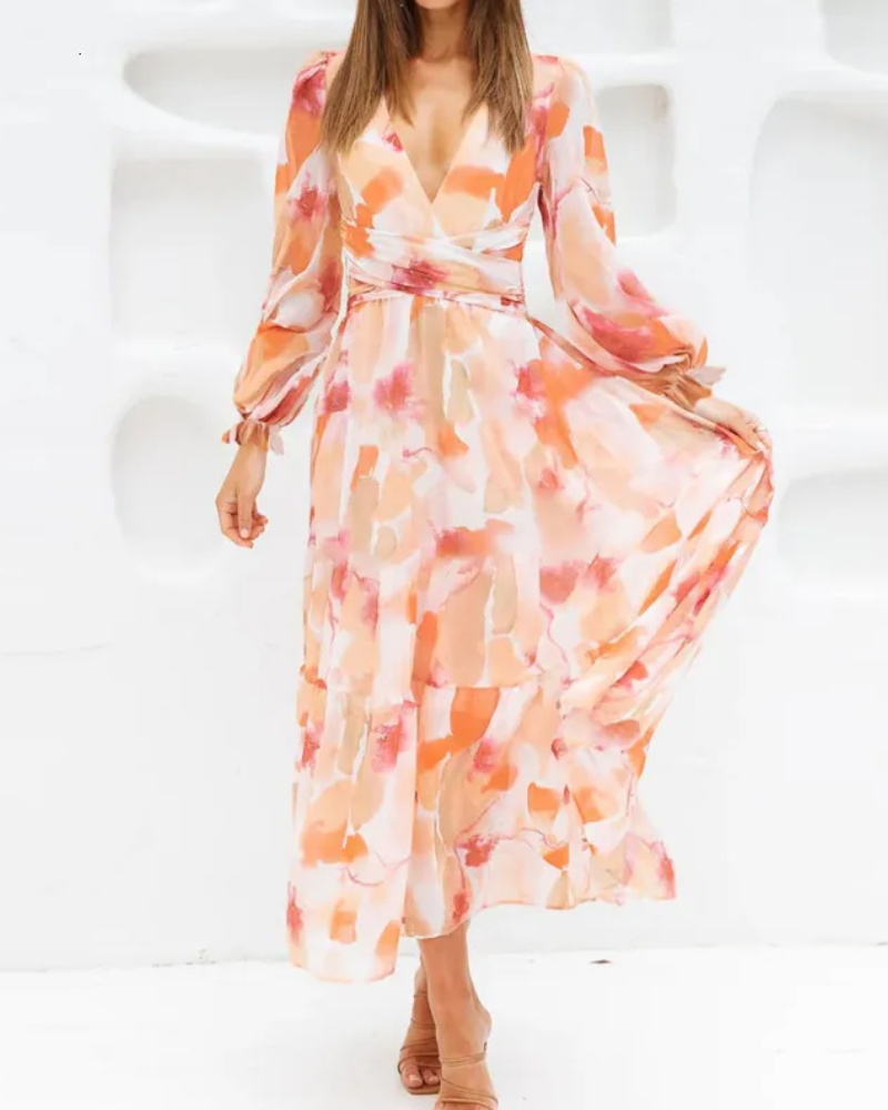Sophie | Women's Dress with Floral Pattern