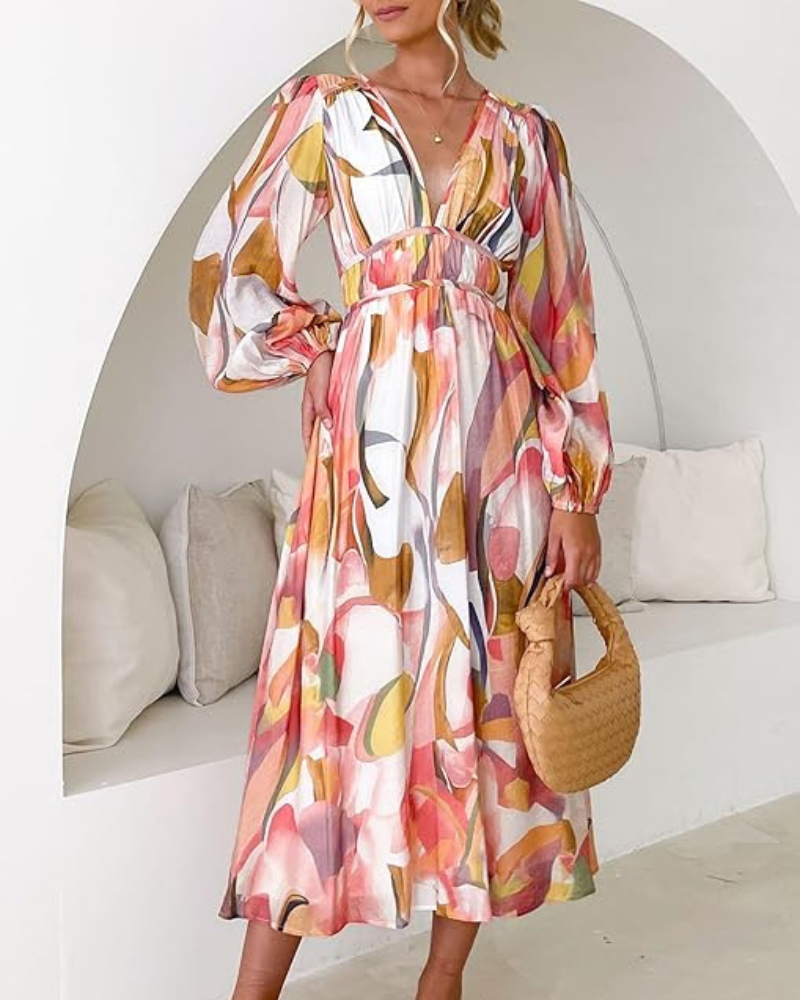 Sophie | Women's Dress with Floral Pattern