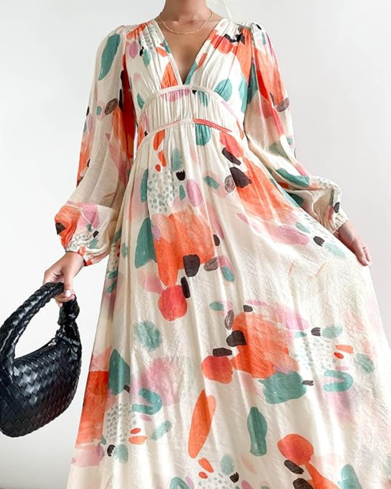 Sophie | Women's Dress with Floral Pattern