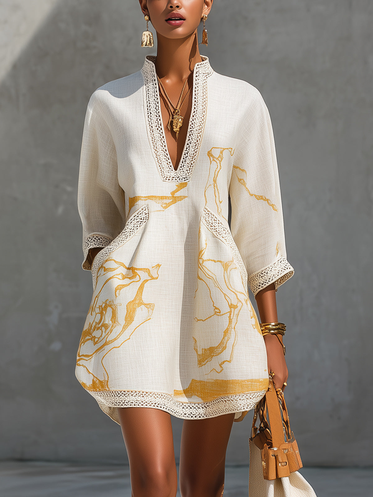 Naomi | V-Neck Maxi Dress