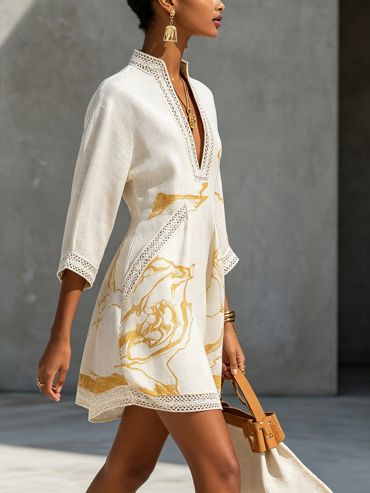 Naomi | V-Neck Maxi Dress