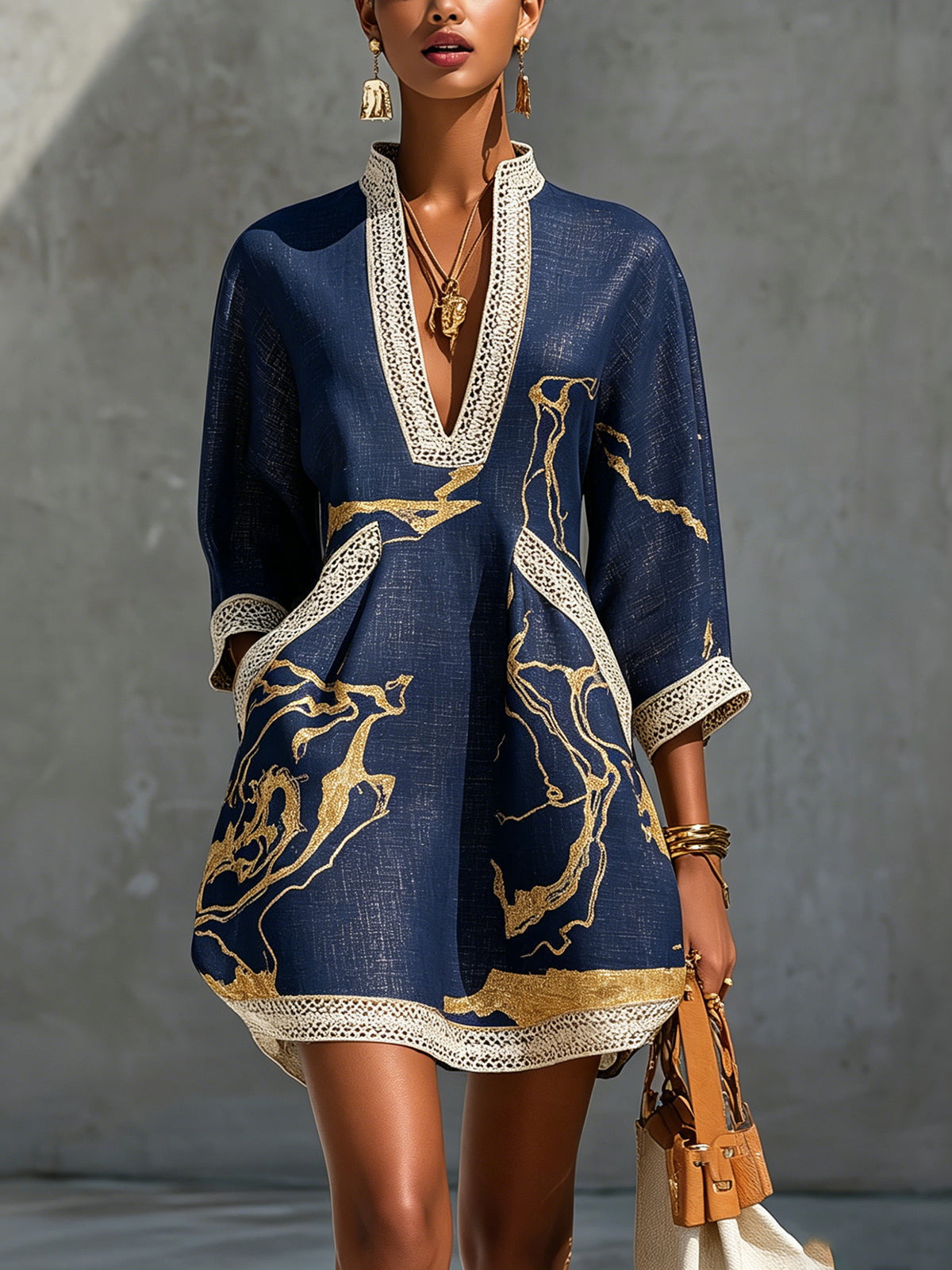 Naomi | V-Neck Maxi Dress