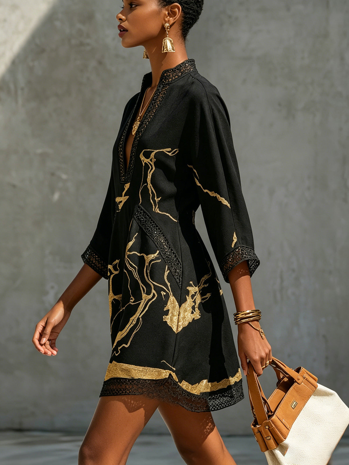 Naomi | V-Neck Maxi Dress